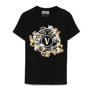 Versace Jeans Couture Women Cotton T-Shirt With Logo